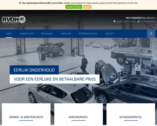 RVDH Autoservice Logo