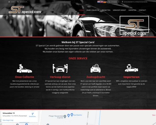 St Special Cars Logo