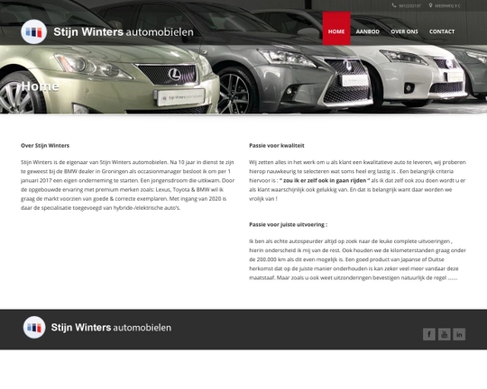Stijn Winters Automobielen Logo