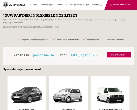 TB Autoverhuur Breda Logo