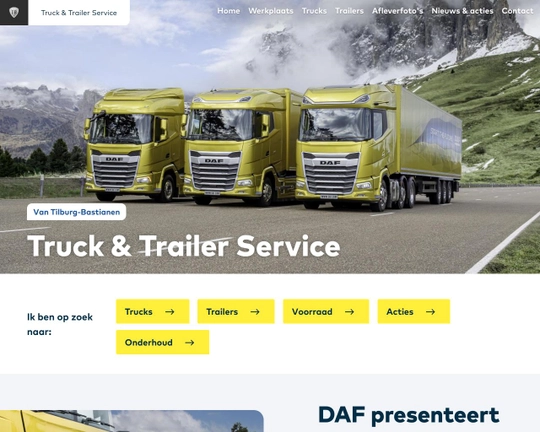 TB Trucks en Trailer Service Breda Logo