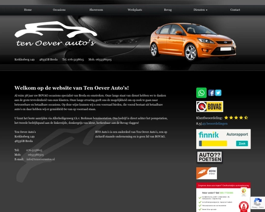 Ten Oever Auto's Logo