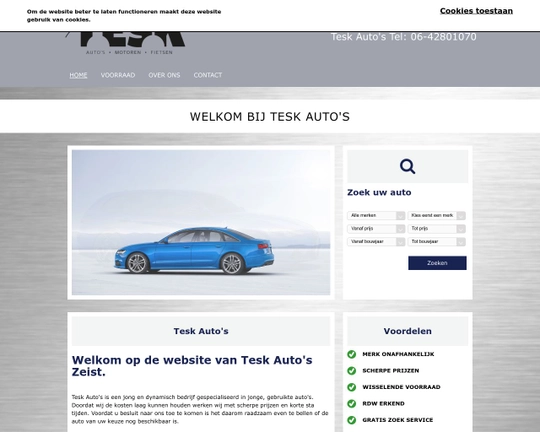Tesk Auto's Logo