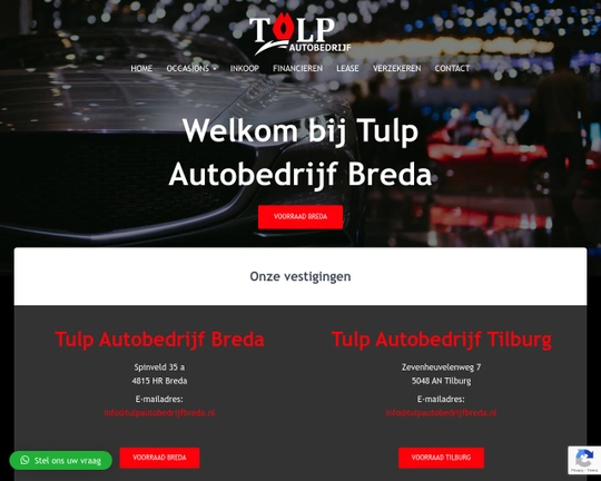 Tulp autobedrijf Breda Logo