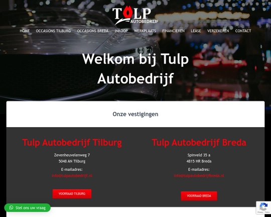 Tulp Autobedrijf Tilburg Logo