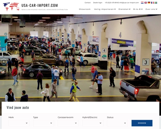 Usa Car Import Logo