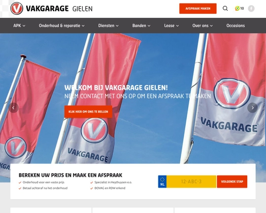 Vak Garage Gielen Logo