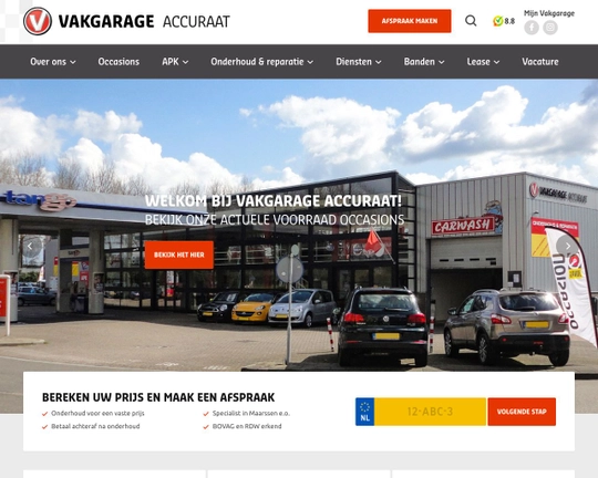 Vakgarage Accuraat Logo