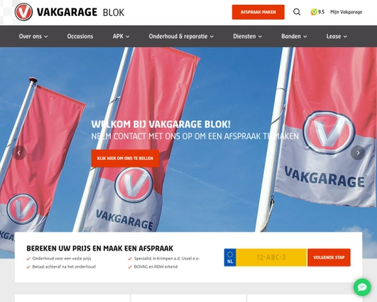 Vakgarage Blok Logo