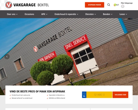 Vakgarage Boxtel Logo
