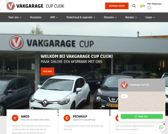 Vakgarage Cup Cuijk Logo