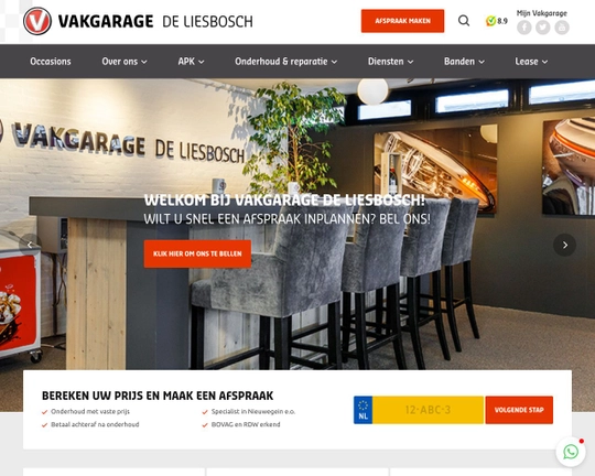 Vakgarage de Liesbosch Logo