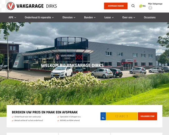 Vakgarage Dirks Logo