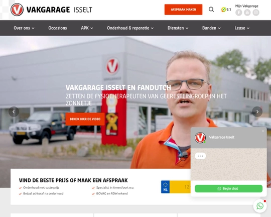 Vakgarage Isselt Logo