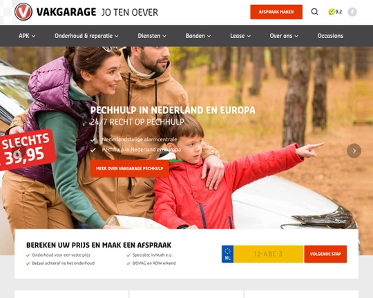 Vakgarage Jo Ten Oever Logo