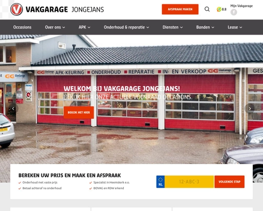 Vakgarage JongeJans Logo