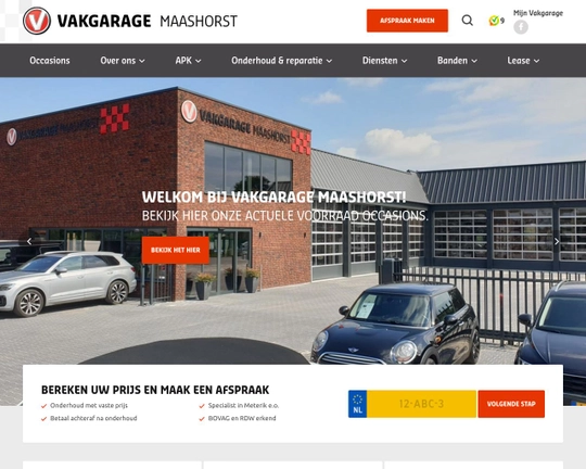 Vakgarage Maashorst Logo