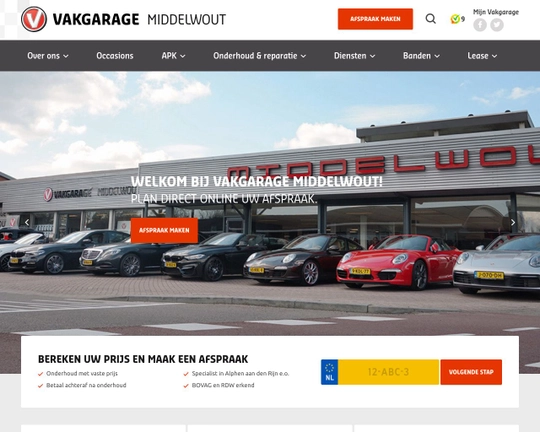 Vakgarage Middelwout Logo