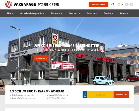 Vakgarage Paternoster Logo