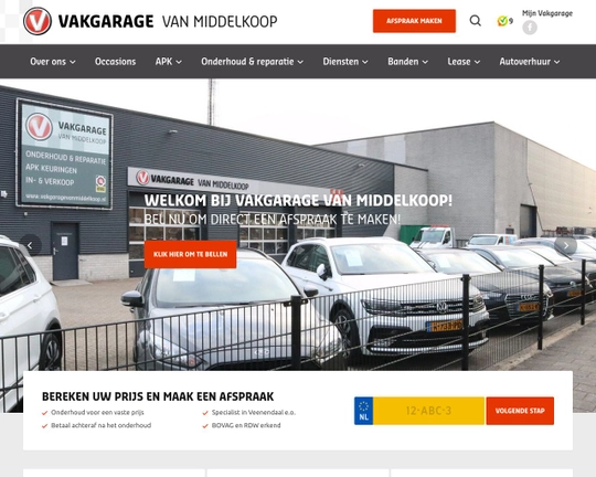 Vakgarage van Middelkoop Logo