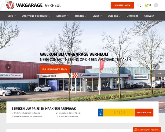 Vakgarage Verheul Logo