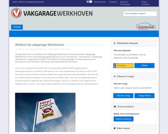 Vakgarage Werkhoven Logo