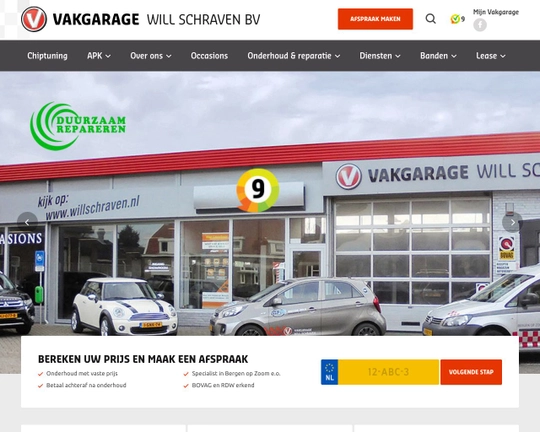 Vakgarage Will Schraven Logo