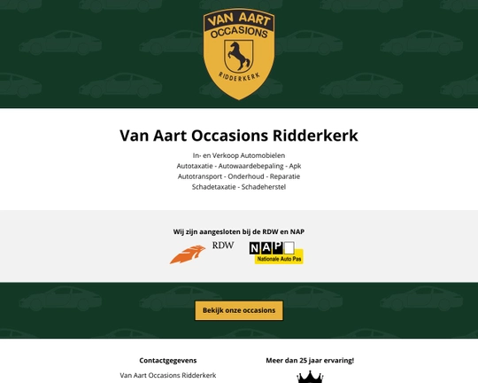 Van Aart Logo