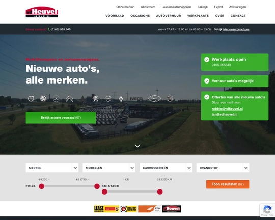 Van de Heuvel Automotive Logo