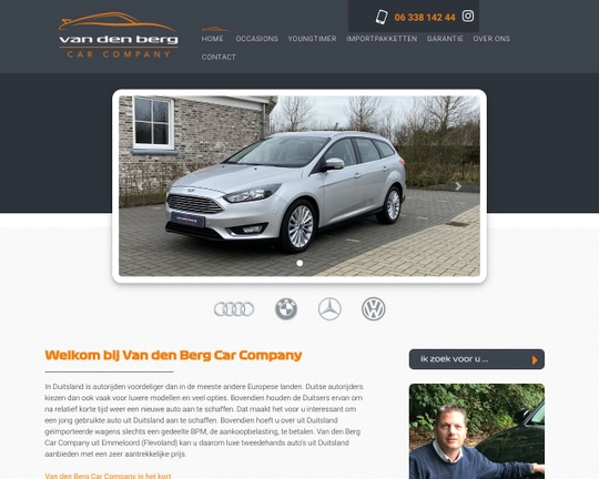 Van den Berg Car Company Logo