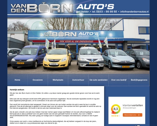 Van den Born Auto's Logo