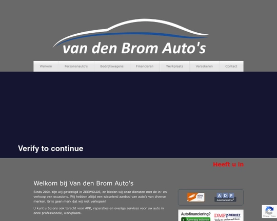 Van den Brom Auto's Logo