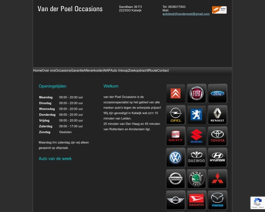 Van der Poel Occasions Logo