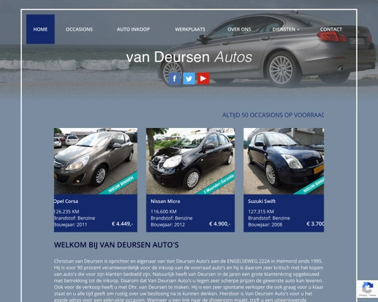 Van Deursen auto's Logo