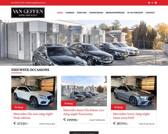 Van Geffen Auto's Logo
