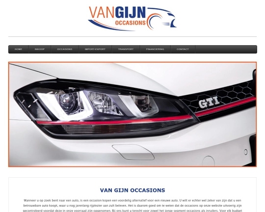 Van Gijn Occasions Logo