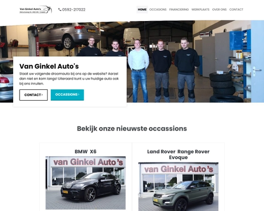 van Ginkel auto's Logo