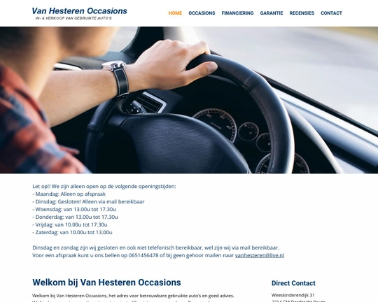 Van Hesteren Occasions Logo