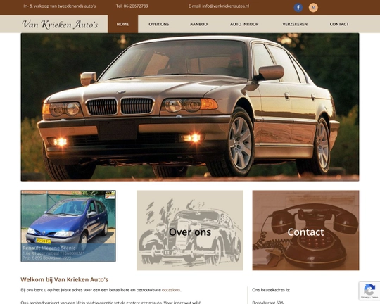 Van Krieken Auto's Logo
