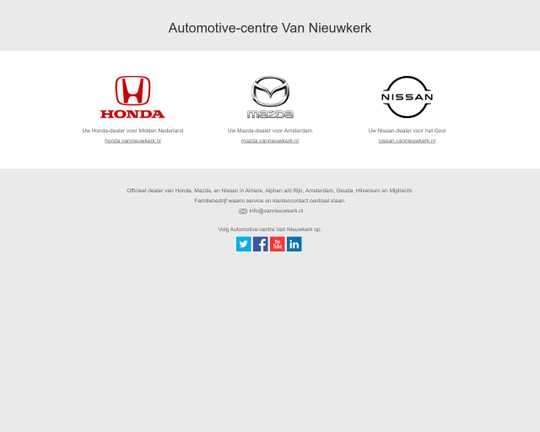 Automitive Center Van Nieuwkerk Logo