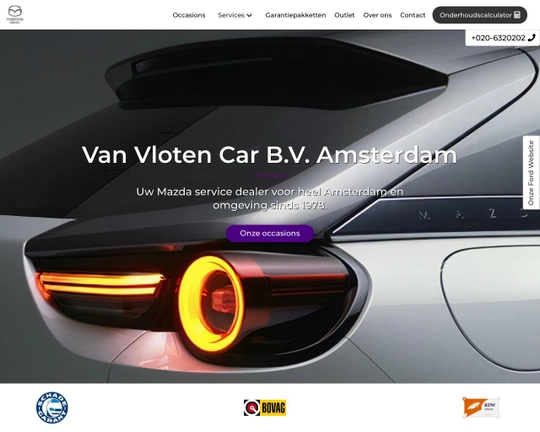 Van Vloten Car Logo