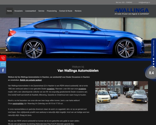 Van Wallinga Automobielen Logo