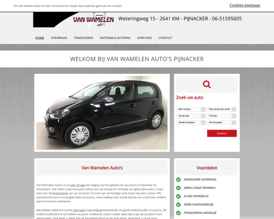 Van Wamelen Auto's Logo