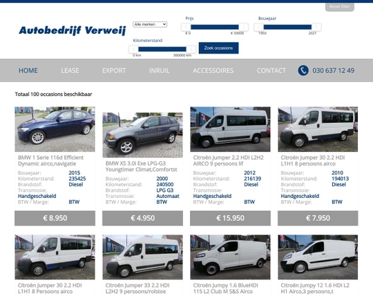Verweij Auto's Logo