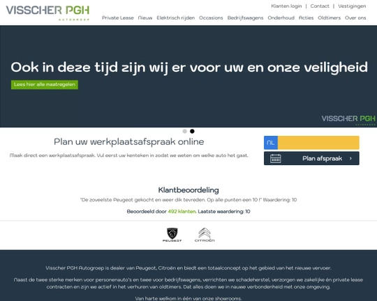 Visscher PGH Autogroep i Logo