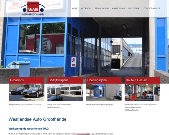 WAG Auto Groothandel Logo