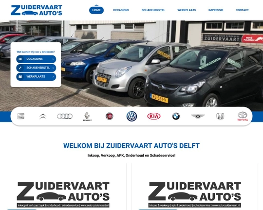 Zuidervaart Auto's Logo